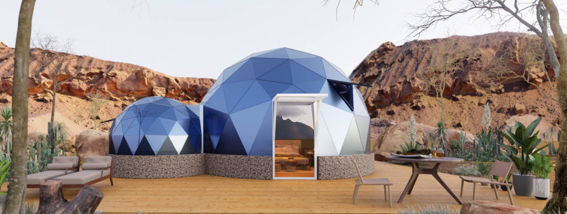 德惠市球形智能光伏玻璃星空房